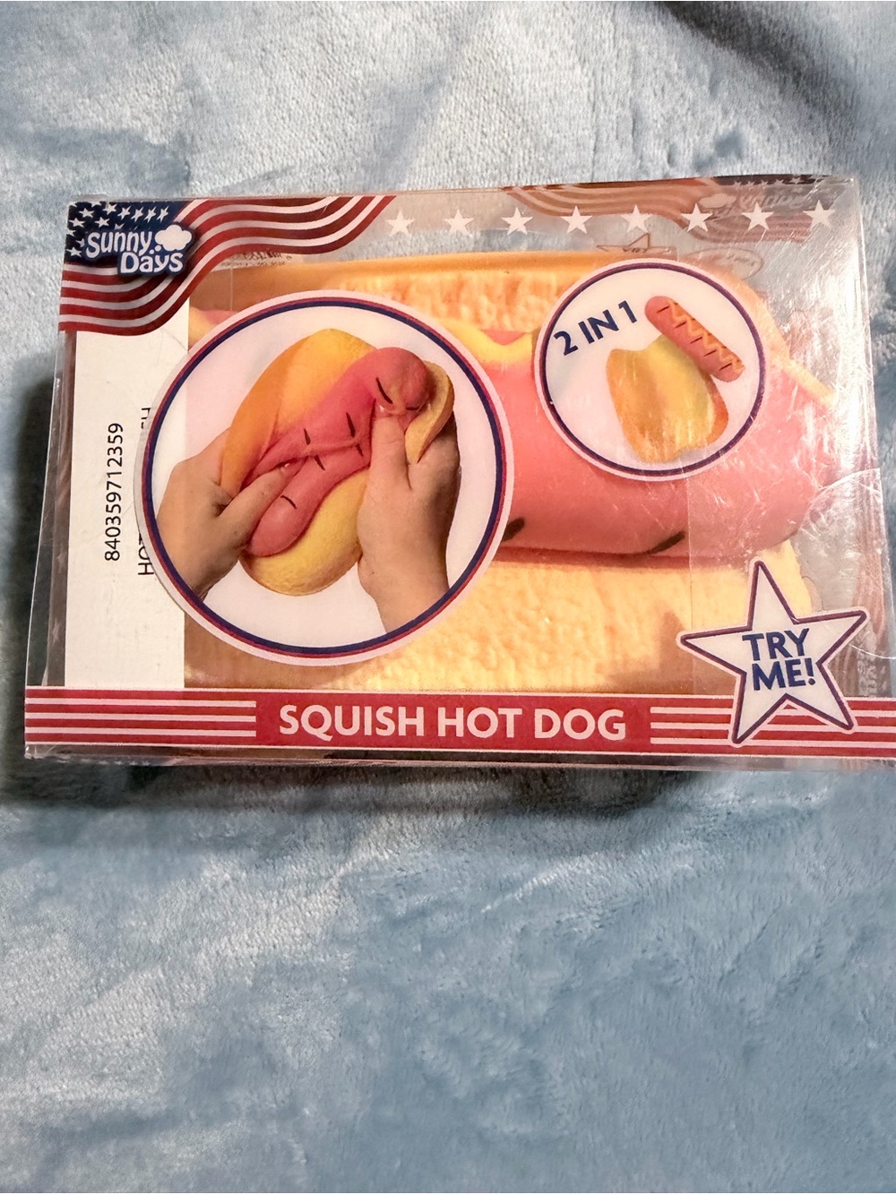 Sunny days hot dog nib